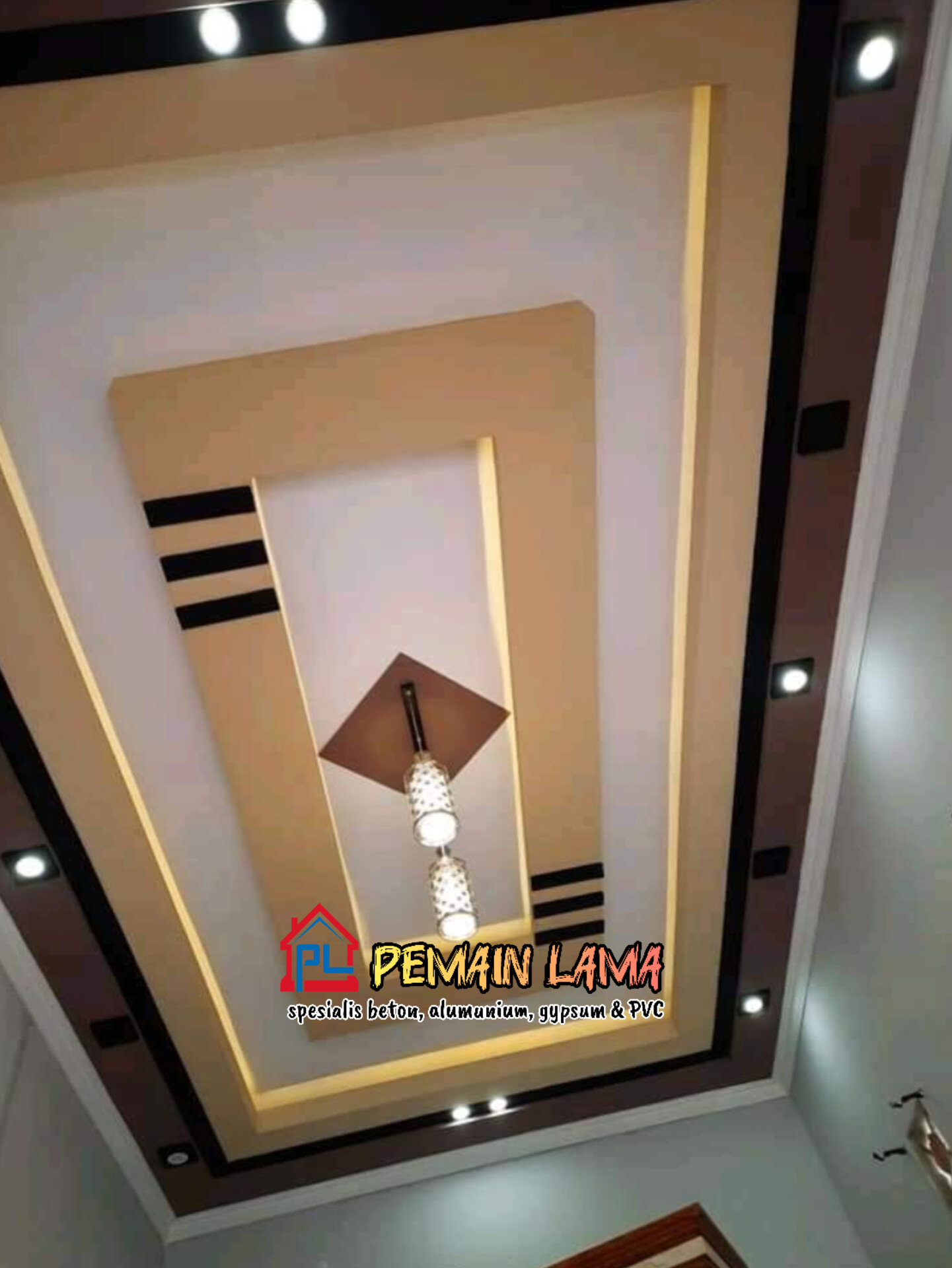 Plafon Gypsum di Lumajang
