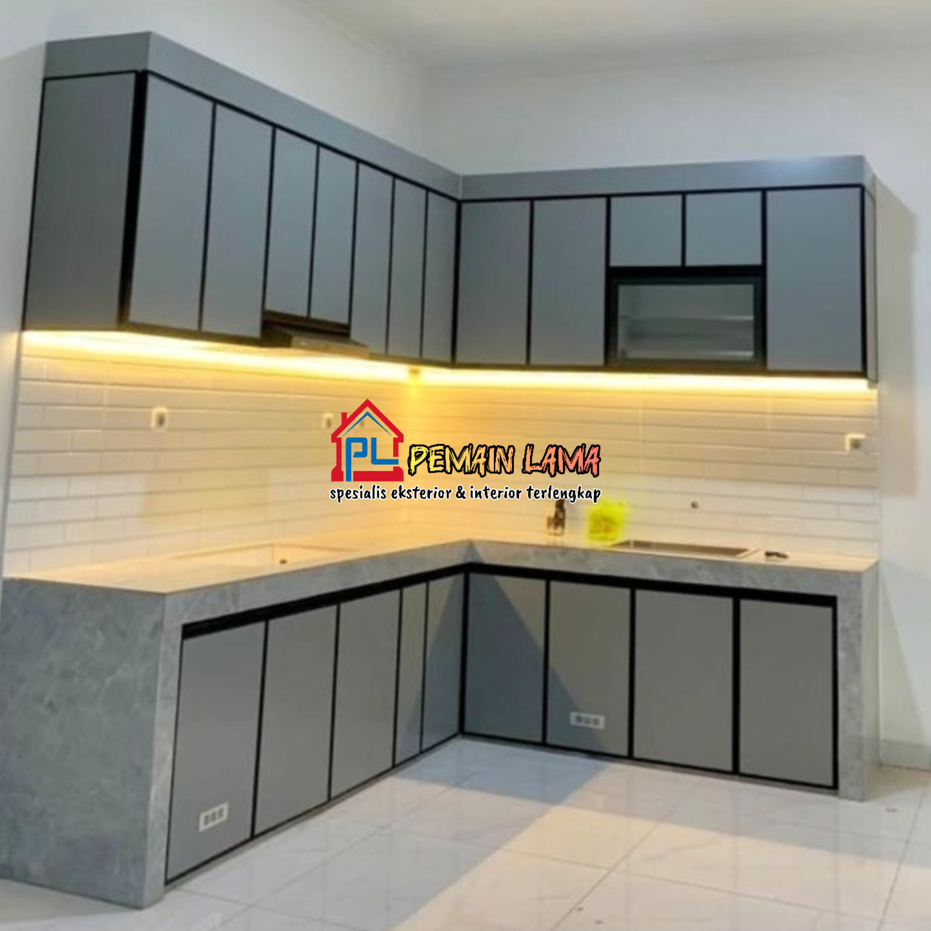 Kitchen Set Minimalis di Jember