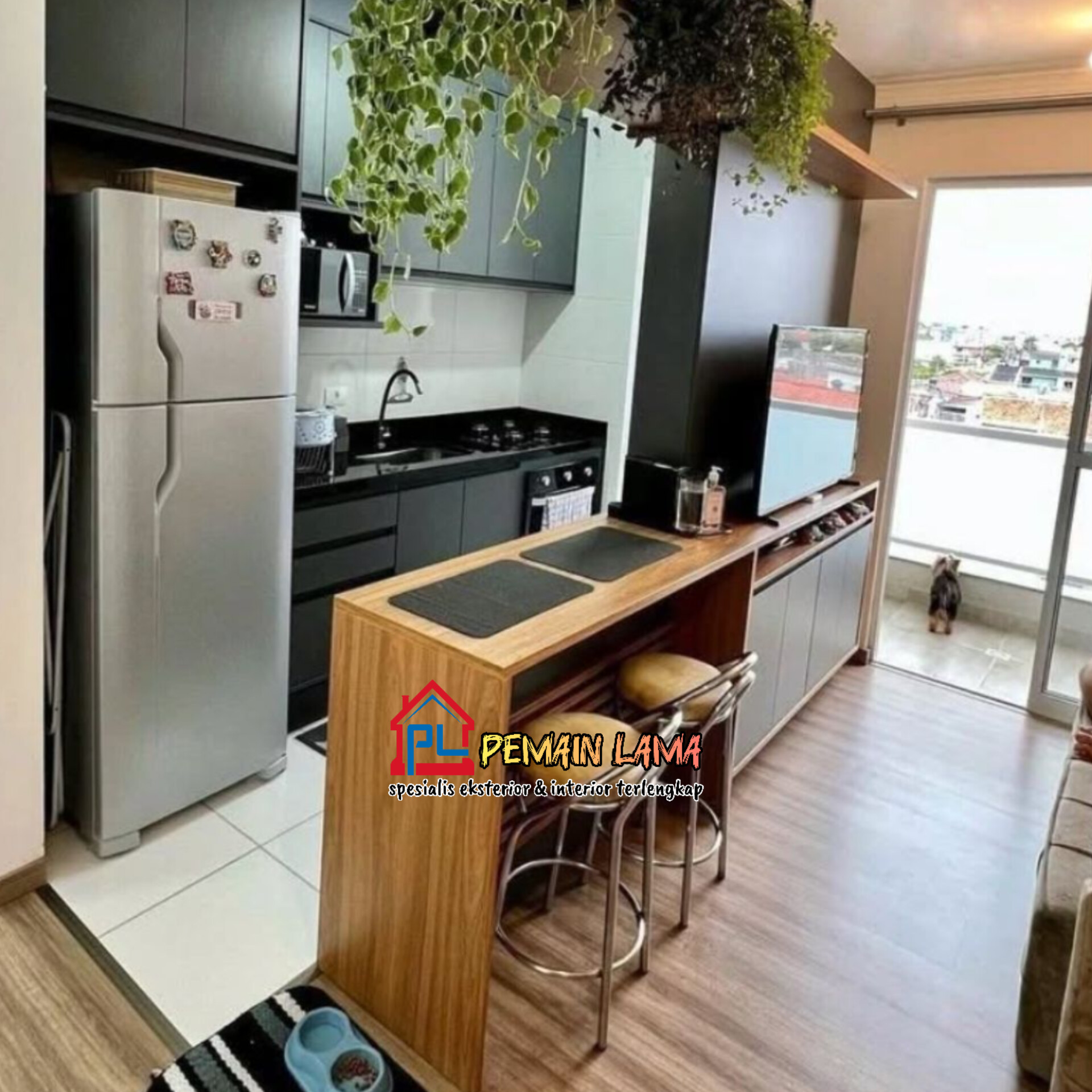 Kitchen Set Minimalis di Lumajang