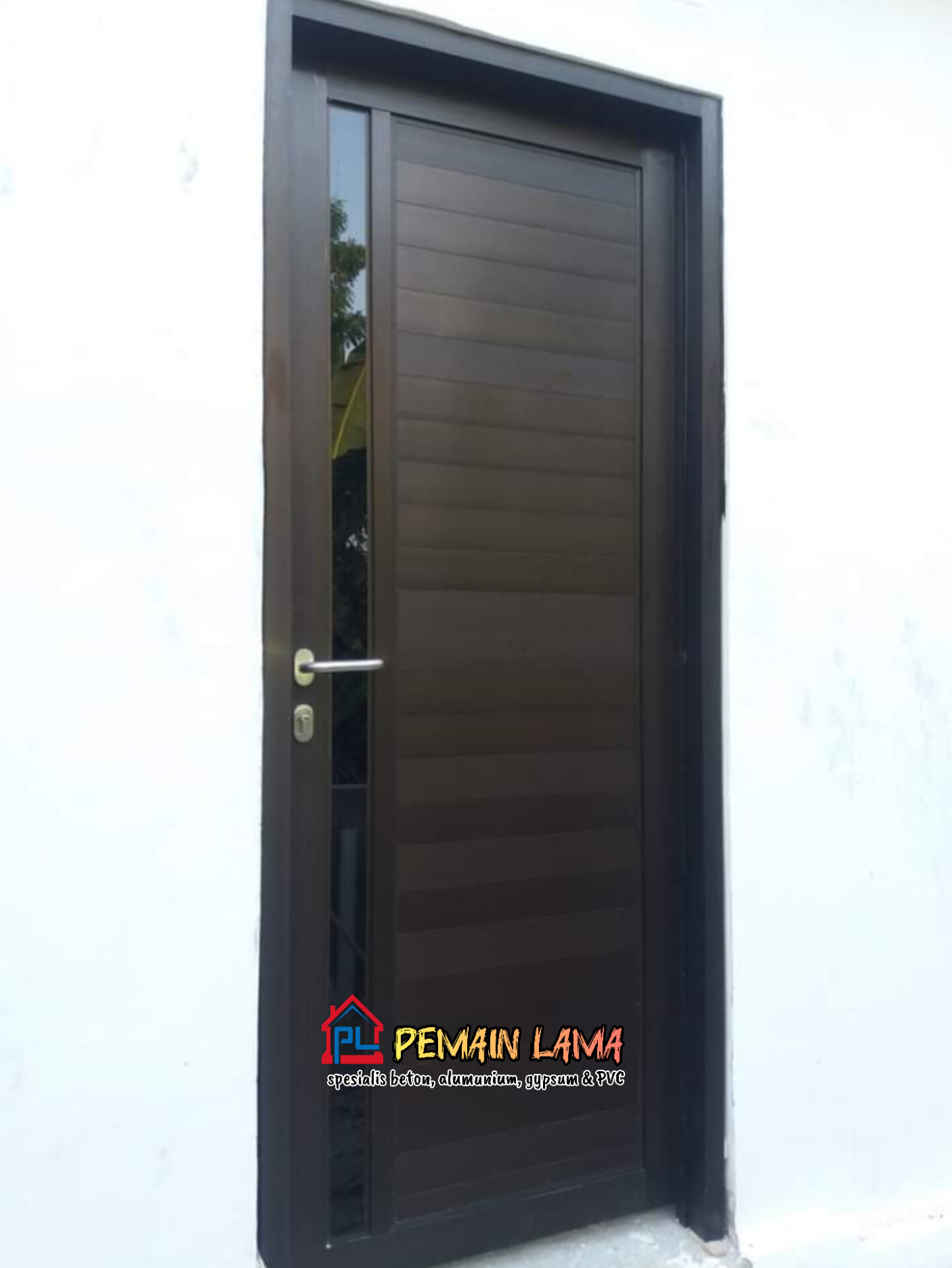 Pintu Aluminium Panel Spandrel di Lumajang