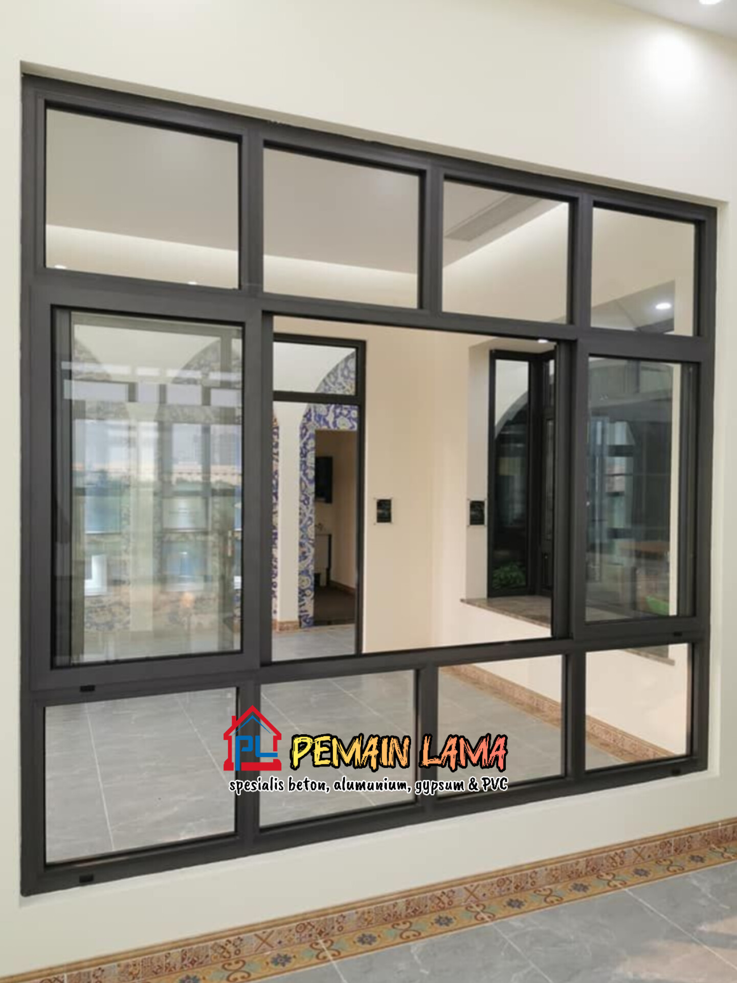 Jendela Aluminium di Jember