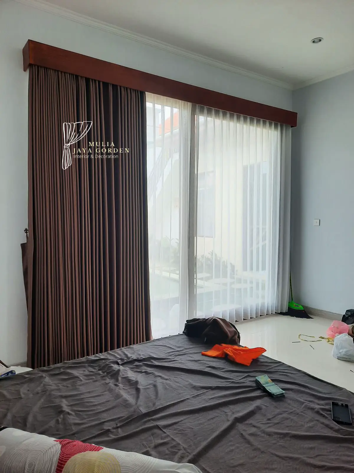 Gorden Blackout Cahaya di Lumajang