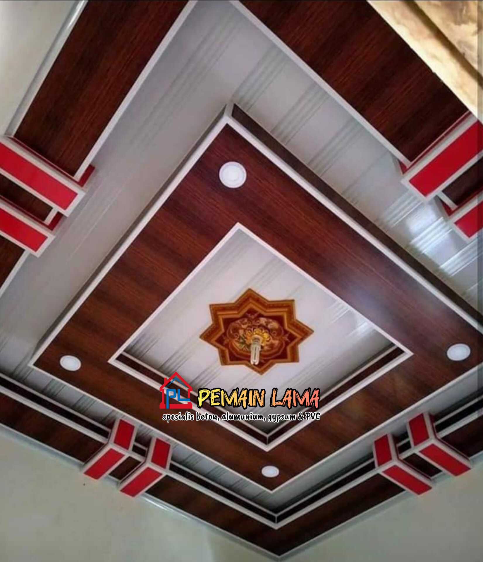 Plafon PVC di Jember