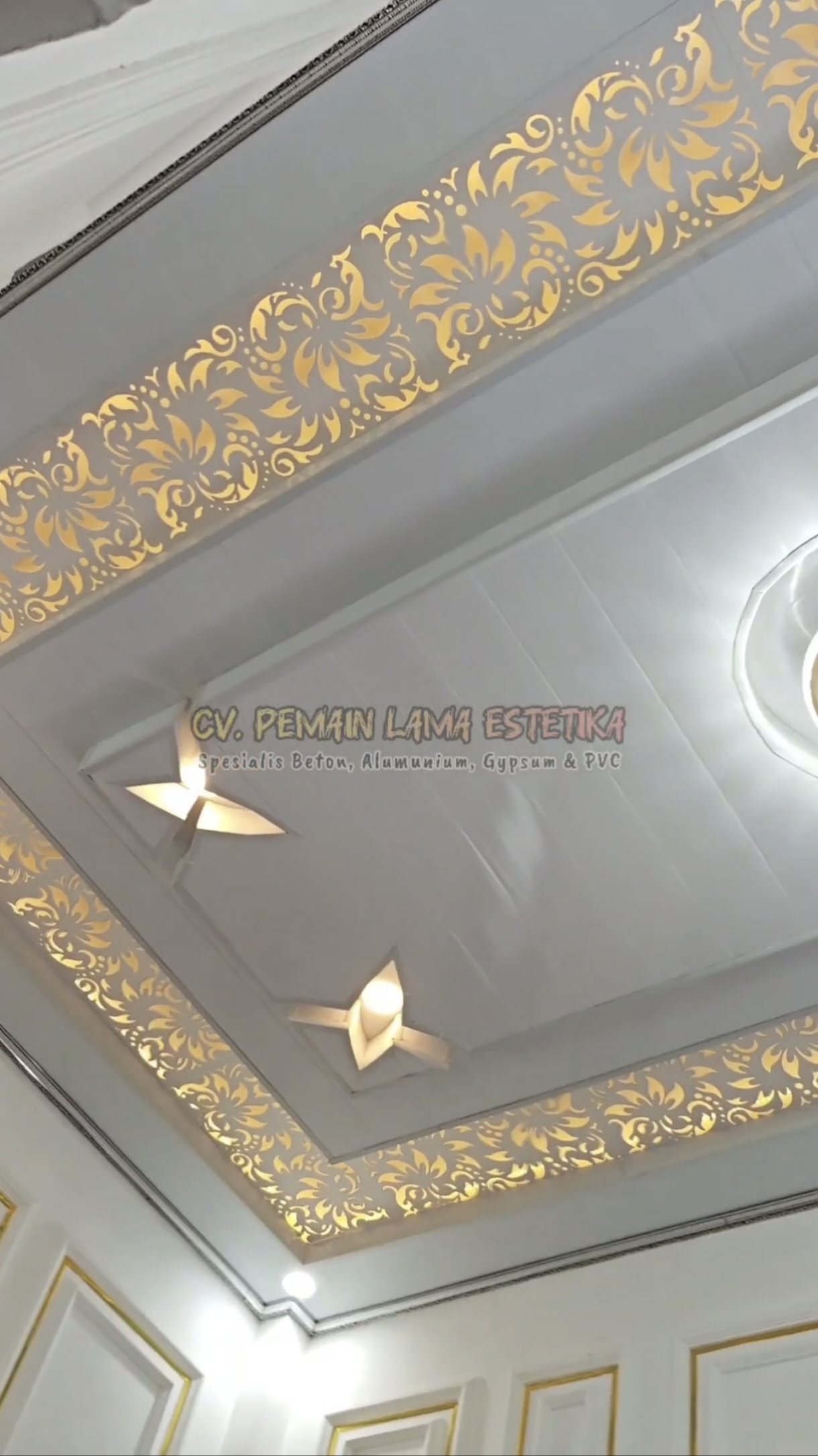 Plafon PVC Cutting Jember