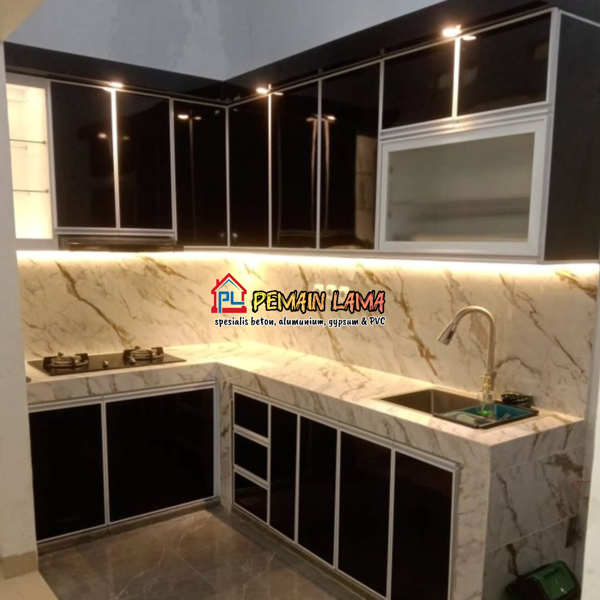 Kitchen Set Aluminium di Jember
